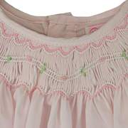 Load image into Gallery viewer, Smocked Daygown w/ Viole Insert
