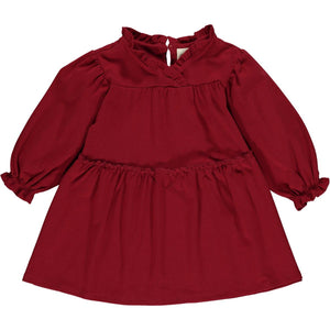 Hunter Dress- Burgundy