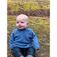 Load image into Gallery viewer, Morrison Baby Sweater - Blue
