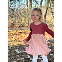 Load image into Gallery viewer, Sheila Dress - Burgundy &amp; Pink
