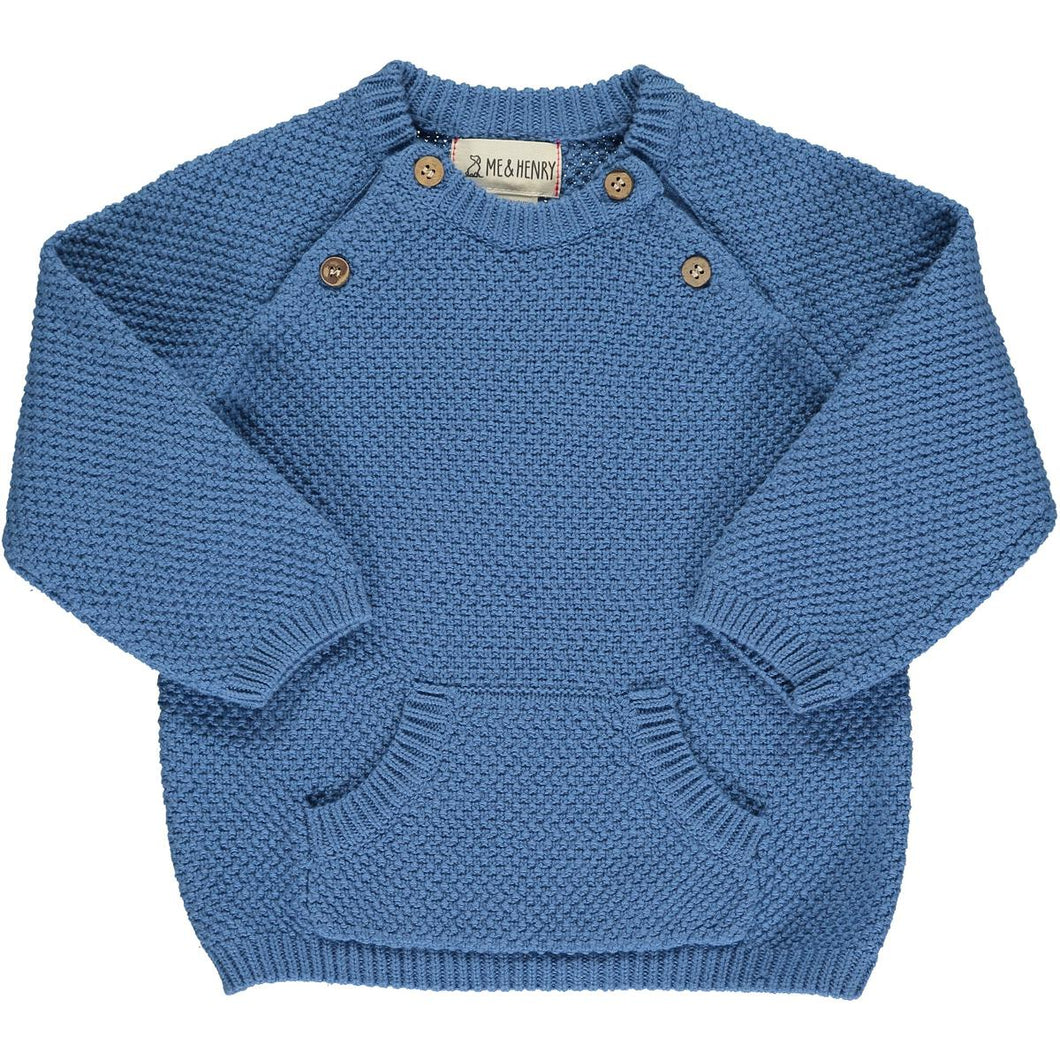 Morrison Baby Sweater - Blue
