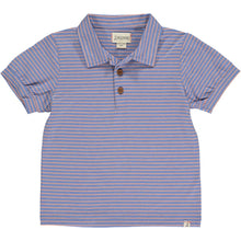 Load image into Gallery viewer, Royal &amp; Pink Stripe Flagstaff Polo
