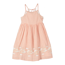Load image into Gallery viewer, Strappy Summer Dress in Pink with Fish
