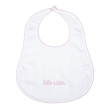 Load image into Gallery viewer, Little Sister Embroidered Bib
