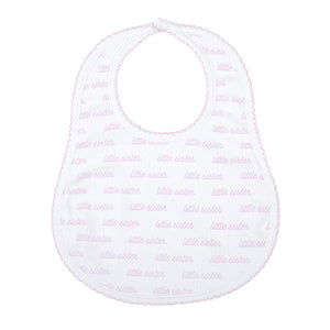 Little Sister Print Bib