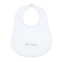 Load image into Gallery viewer, Little Brother Embroidered Bib
