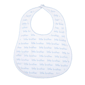 Little Brother Print Bib