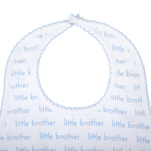 Load image into Gallery viewer, Little Brother Print Bib
