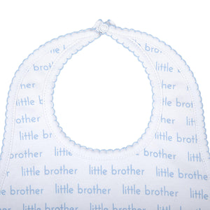 Little Brother Print Bib