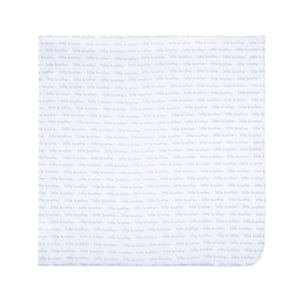 Little Brother Printed Swaddle Blanket