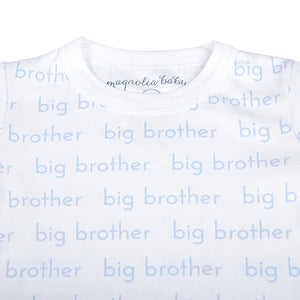 Big Brother Printed Long Pajama Set