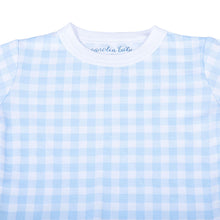 Load image into Gallery viewer, Baby Checks Blue Long Pajamas
