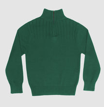 Load image into Gallery viewer, Aspen 1/4 Zip Sweater- Green
