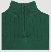 Load image into Gallery viewer, Aspen 1/4 Zip Sweater- Green
