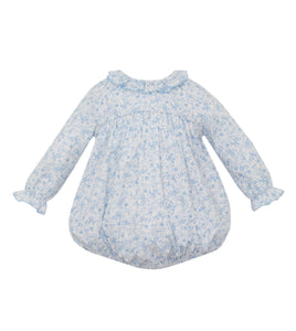 Bird Print Bubble- Light Blue