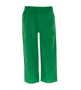 Corduroy Pull-on Pant - Green