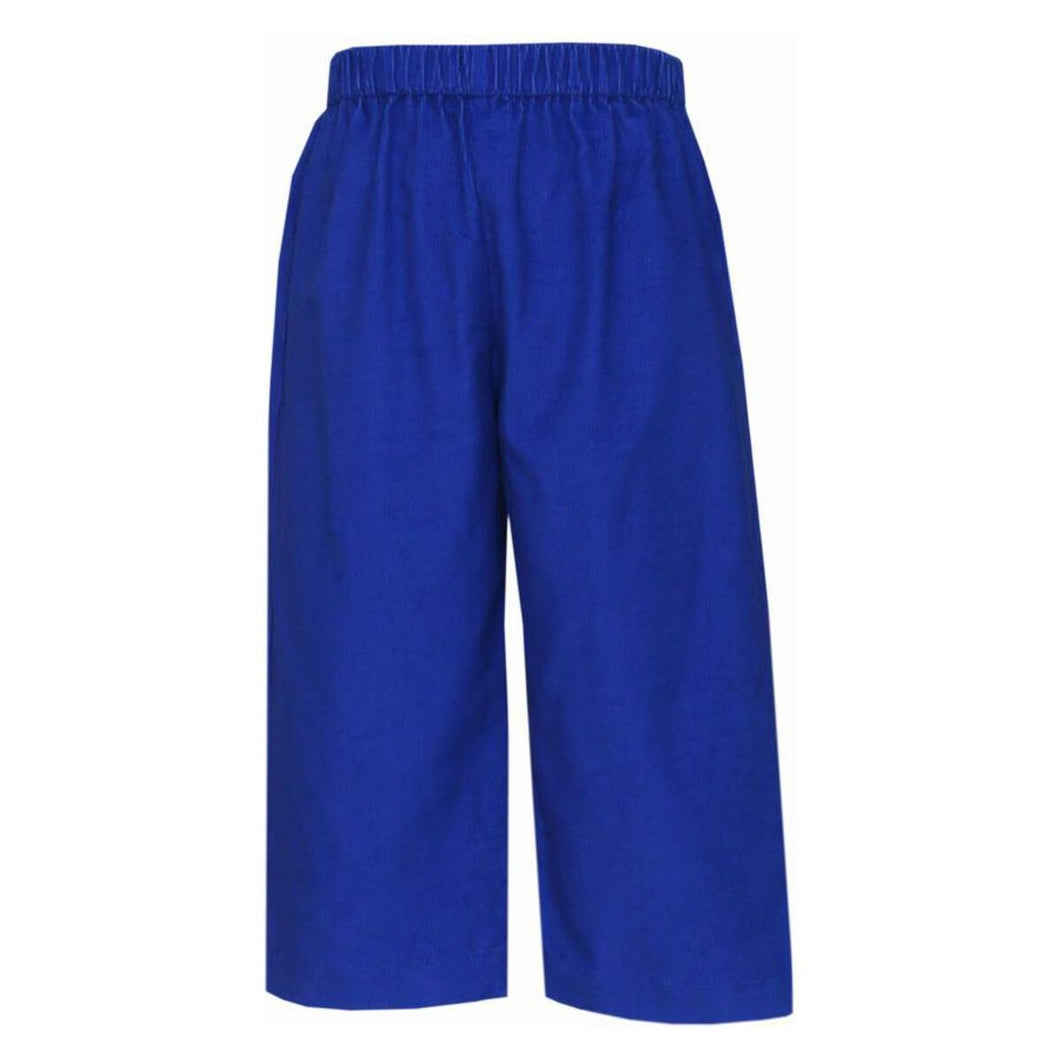 Corduroy Pull-on Pant - Royal Blue