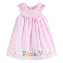 Load image into Gallery viewer, Pink Easter Applique Dress

