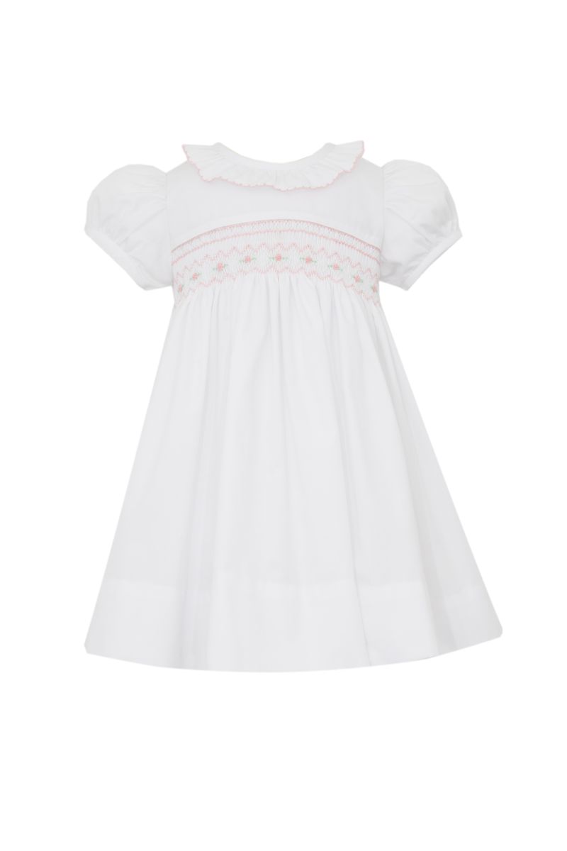 Bianca Poplin Dress SS- White