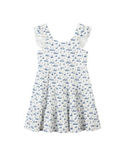 Load image into Gallery viewer, Navy Sailboats Emmie Dress
