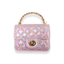 Load image into Gallery viewer, Shiny Quilted Purse - Pink
