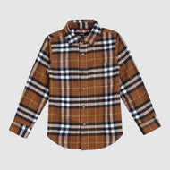 Chestnut Plaid Shirt