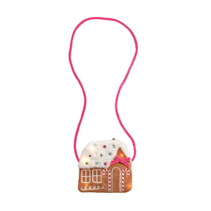 Gingerbread House Light-Up Christmas Purse