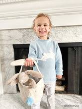 Load image into Gallery viewer, Bunny Rollneck Sweater- Blue
