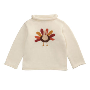 Cream Turkey Rollneck Sweater