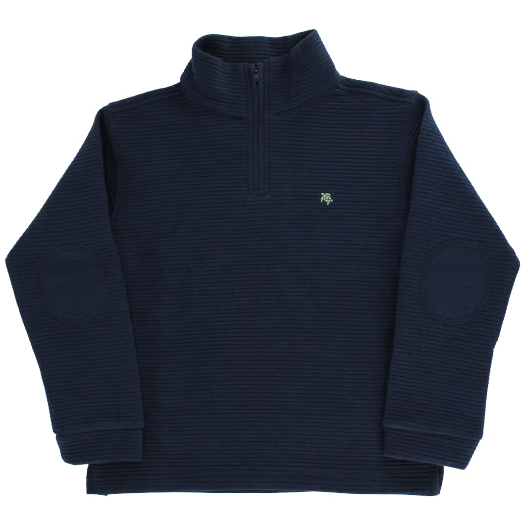 Half Zip Sweater- Navy