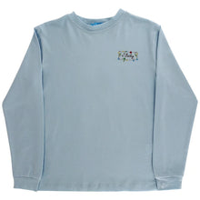 Load image into Gallery viewer, Logo Tee LS- Christmas Labs on Lt Blue
