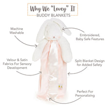 Load image into Gallery viewer, Blossom Bunny Buddy Blanket
