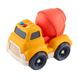Yellow Construction Cement Mixer Toy Truck