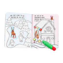 Load image into Gallery viewer, Water-Color Wizard Santa Book
