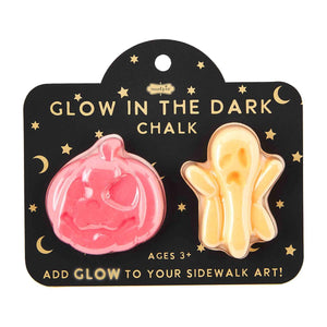 Glow-in-the-Dark Halloween Chalk