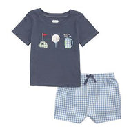 Golf Applique Short Set