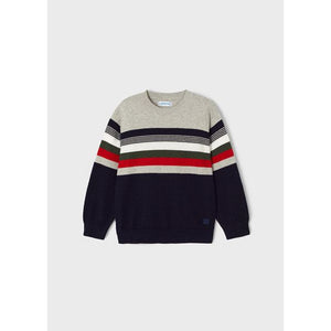 Stripes Sweater- Navy