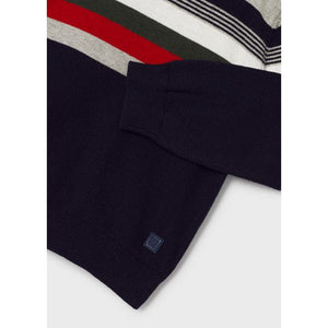 Stripes Sweater- Navy