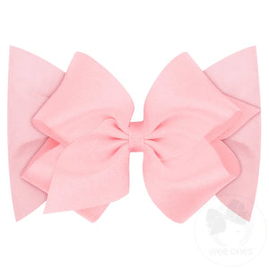 Grosgrain Bow on Nylon Band