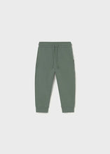 Load image into Gallery viewer, Baby Basic Cuffed Fleece Trouser- Fir/Spruce
