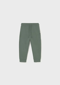 Baby Basic Cuffed Fleece Trouser- Fir/Spruce