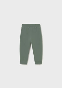 Baby Basic Cuffed Fleece Trouser- Fir/Spruce