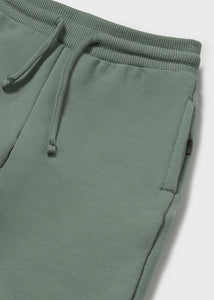 Baby Basic Cuffed Fleece Trouser- Fir/Spruce
