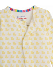 Load image into Gallery viewer, Yellow Duck Organic Cotton Footie
