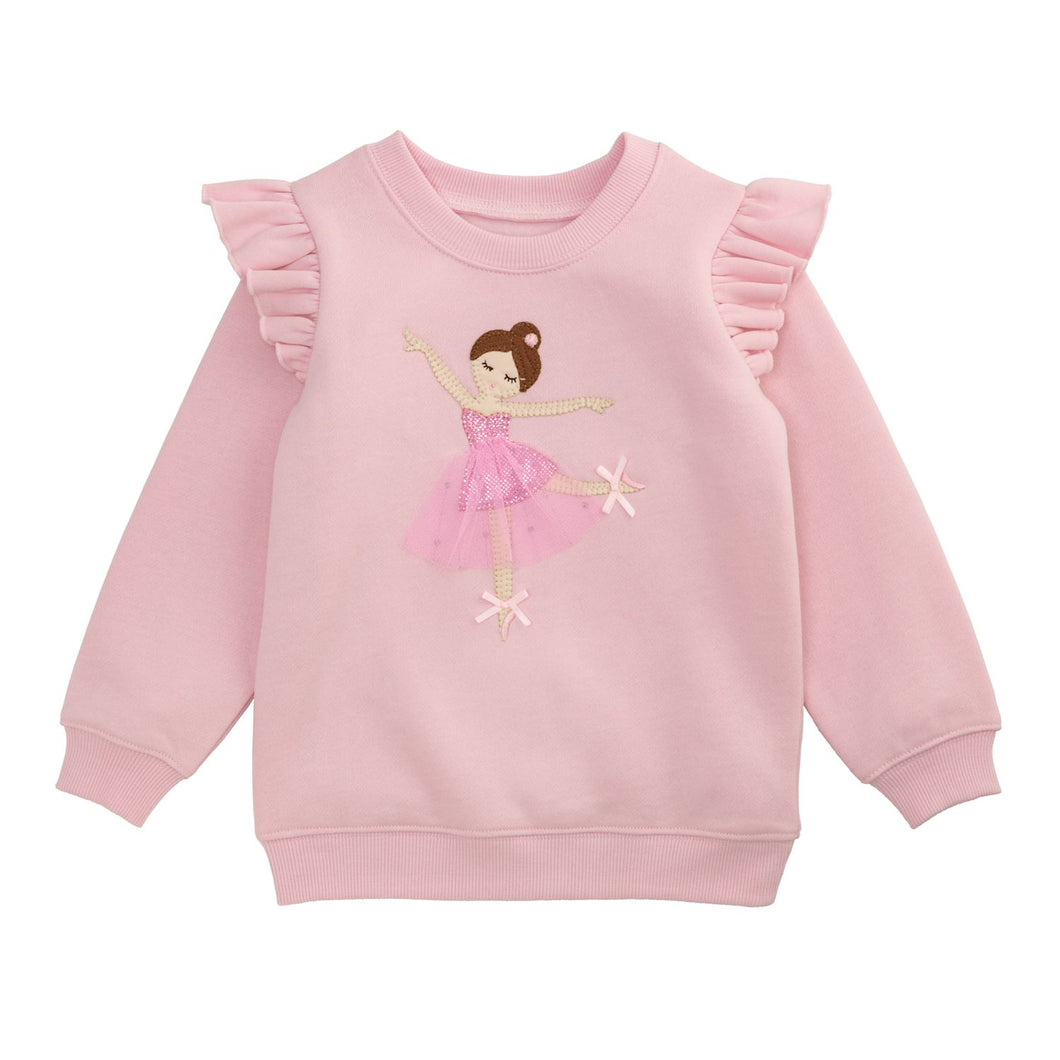 Ballet Sweatshirt- Pink