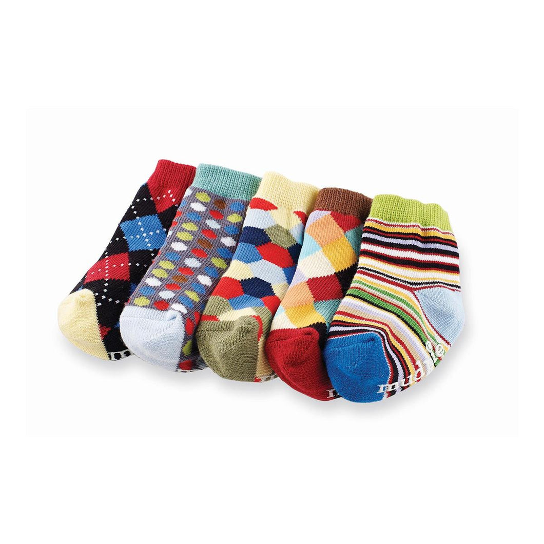 Little Gents Sock Set- Multi