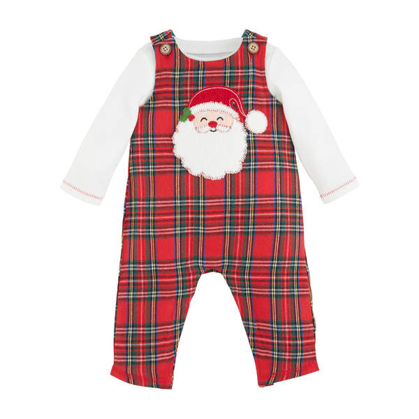 Plaid Santa Tartan Longall Set