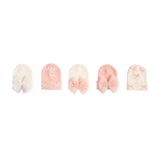 Load image into Gallery viewer, Pink &amp; White Bow Hats
