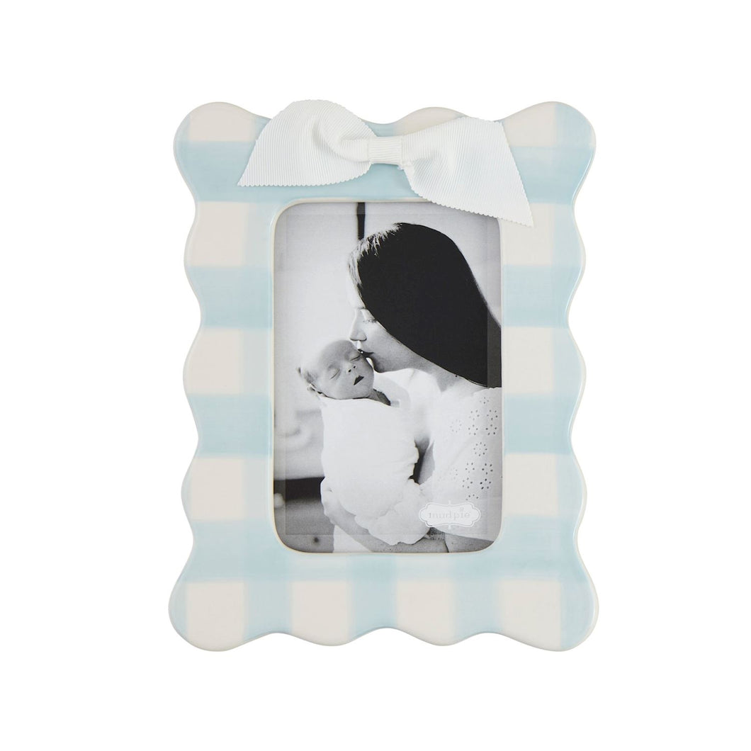 Vertical Bow Frame- Gingham