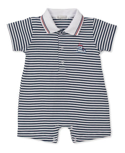 Seas The Day Short Striped Playsuit